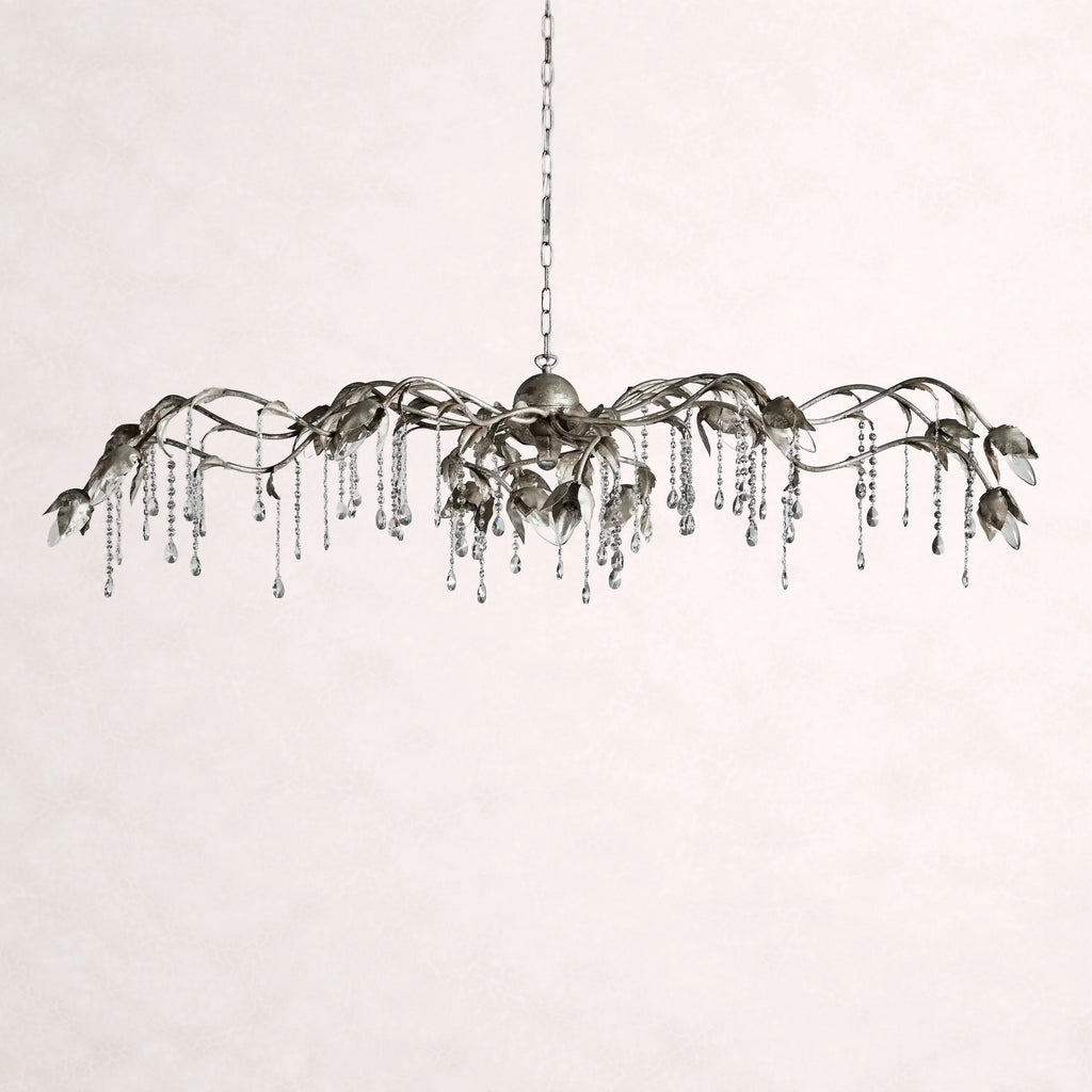 Viticcio Rectangular Chandelier in Silver