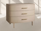 Danny Three-Drawer Chest in Fumo