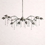 Viticcio Rectangular Chandelier in Silver