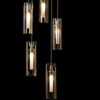 Iconic Glass Multi Light Pendant