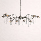 Viticcio Rectangular Chandelier in Silver