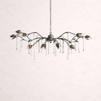 Viticcio Rectangular Chandelier in Silver