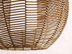 Cohen Globe Wicker Outdoor Pendant 20-Inch