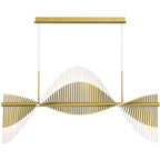 Organic Bloom Linear Chandelier