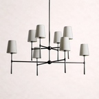 Rhodes 2-Tier Round Chandelier