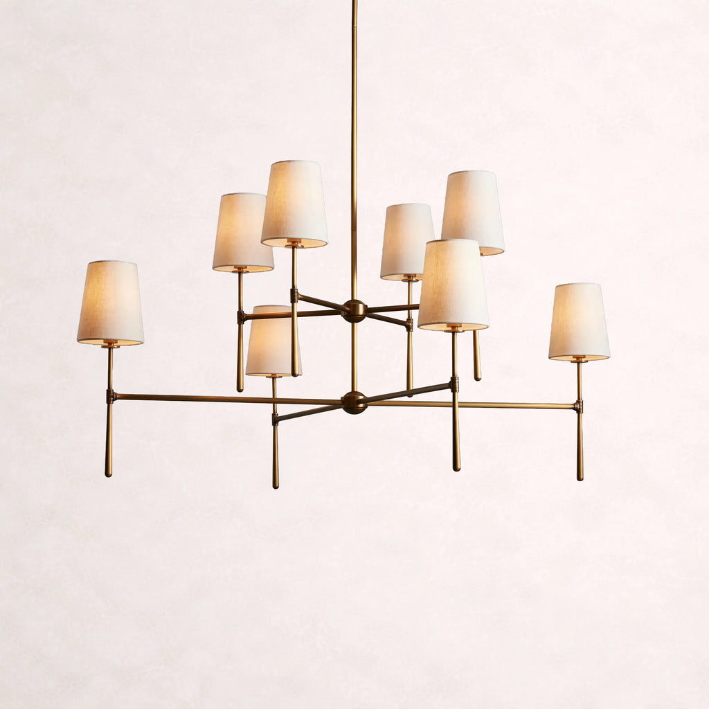 Rhodes 2-Tier Round Chandelier