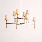 Rhodes 2-Tier Round Chandelier