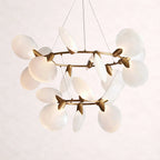 Lyla 2-Tiered Halo Chandelier