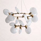 Lyla 2-Tiered Halo Chandelier
