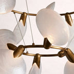 Lyla 2-Tiered Halo Chandelier