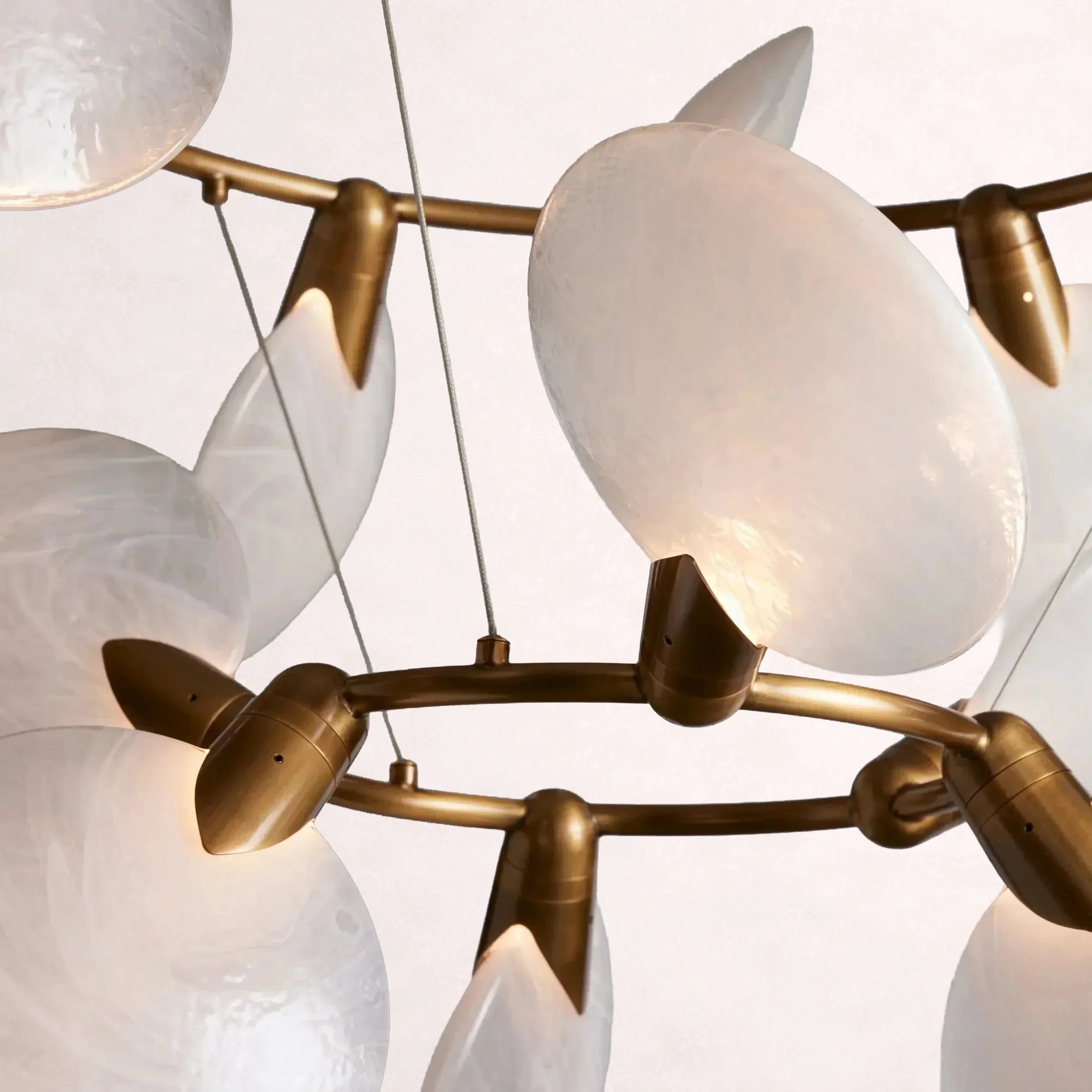 Lyla 2-Tiered Halo Chandelier