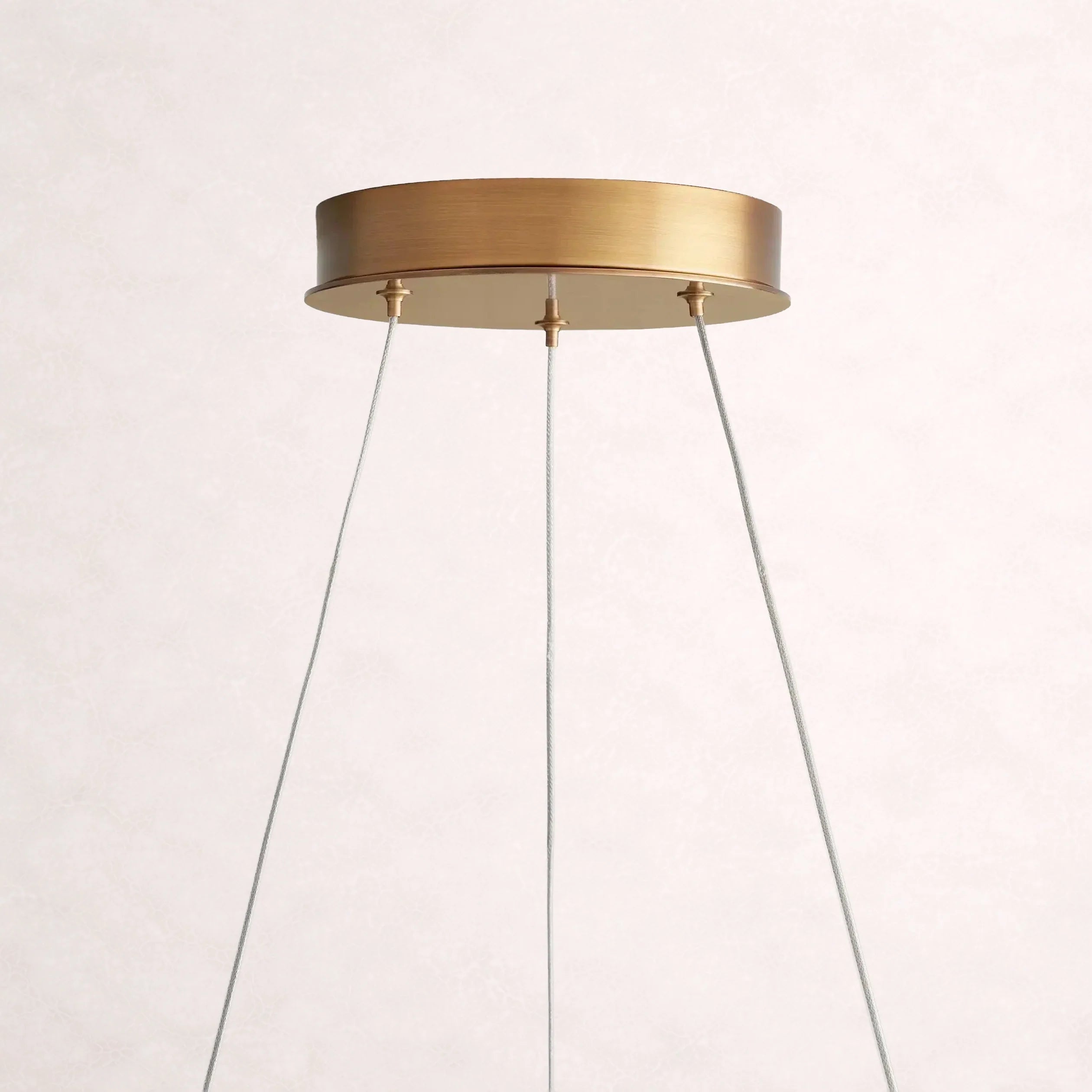 Lyla 2-Tiered Halo Chandelier