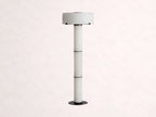 Chayla Alabaster Stone Floor Lamp 64-Inchh