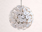 Lily Round Chandelier in Black