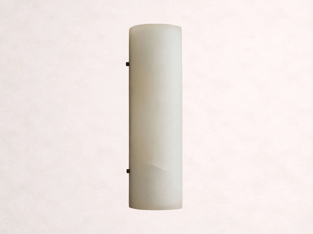 Chayla Alabaster Stone Sconce 12-Inch18-Inchh