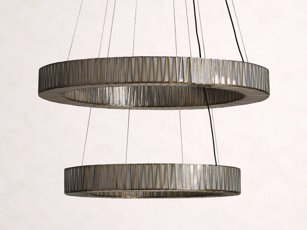 Jeunet 2-Tier Round Chandelier