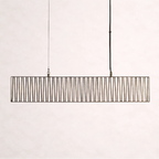 Art Glass Jeunet Rectangular Chandelier
