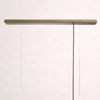 Art Glass Jeunet Rectangular Chandelier