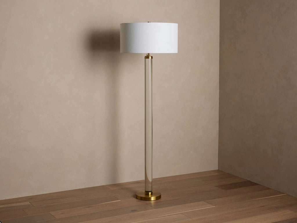 Linden Crystal Floor Lamp