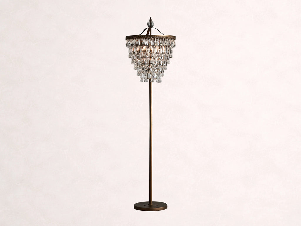 Anabella Crystal Floor Lamp 67-Inchh