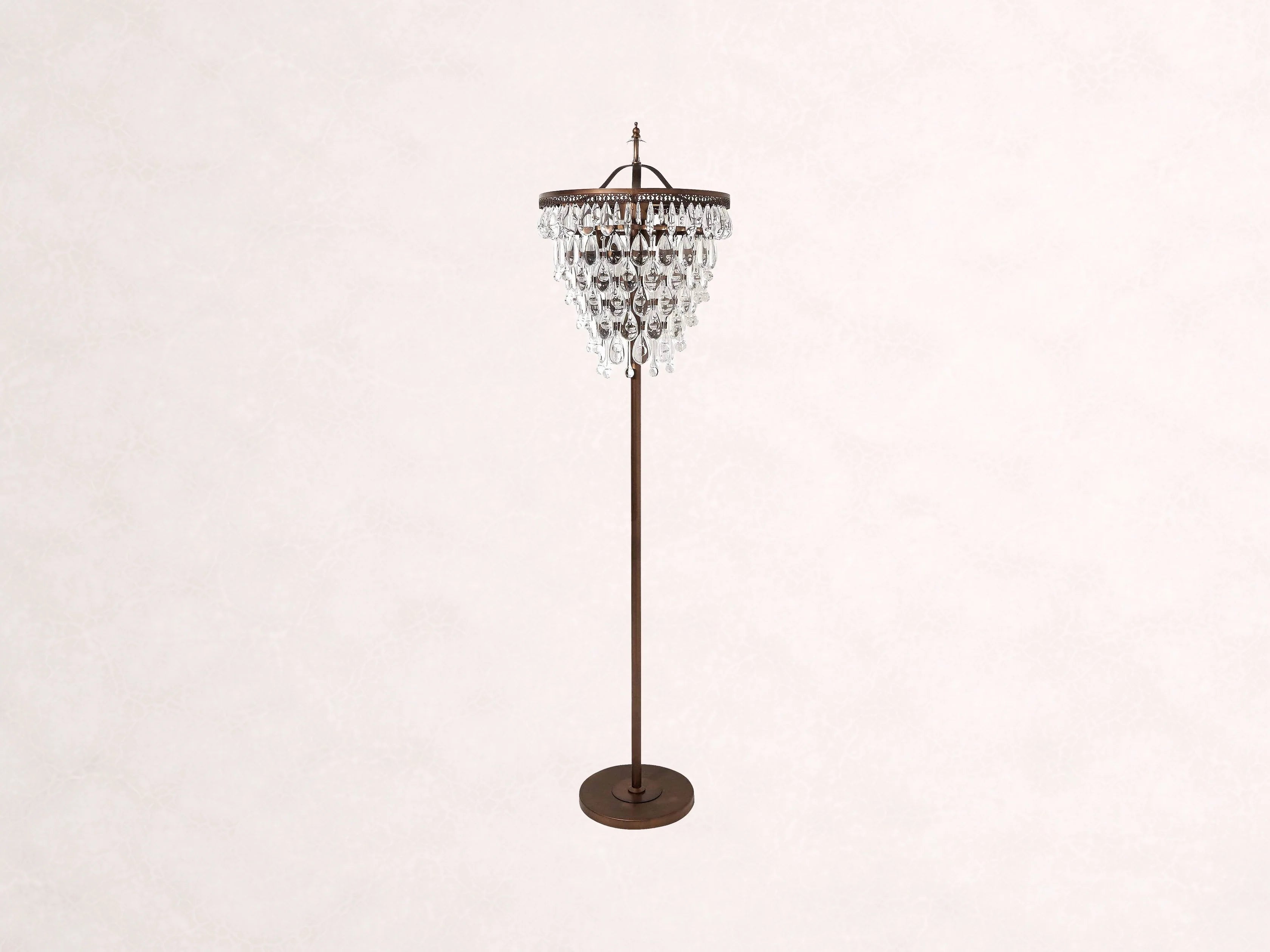 Anabella Crystal Floor Lamp 67-Inchh