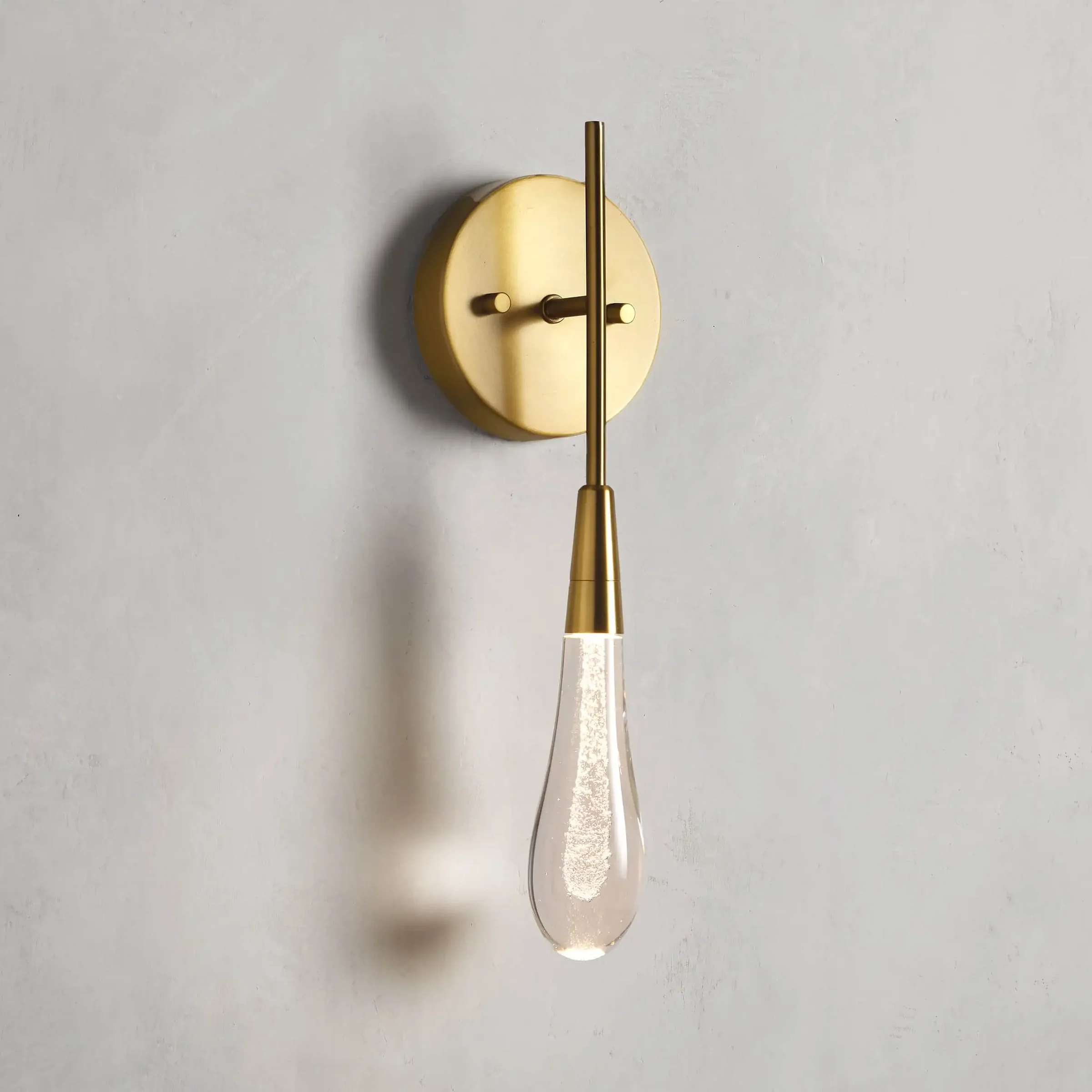 Soltaire Crystal Wall Sconce 5-Inchw