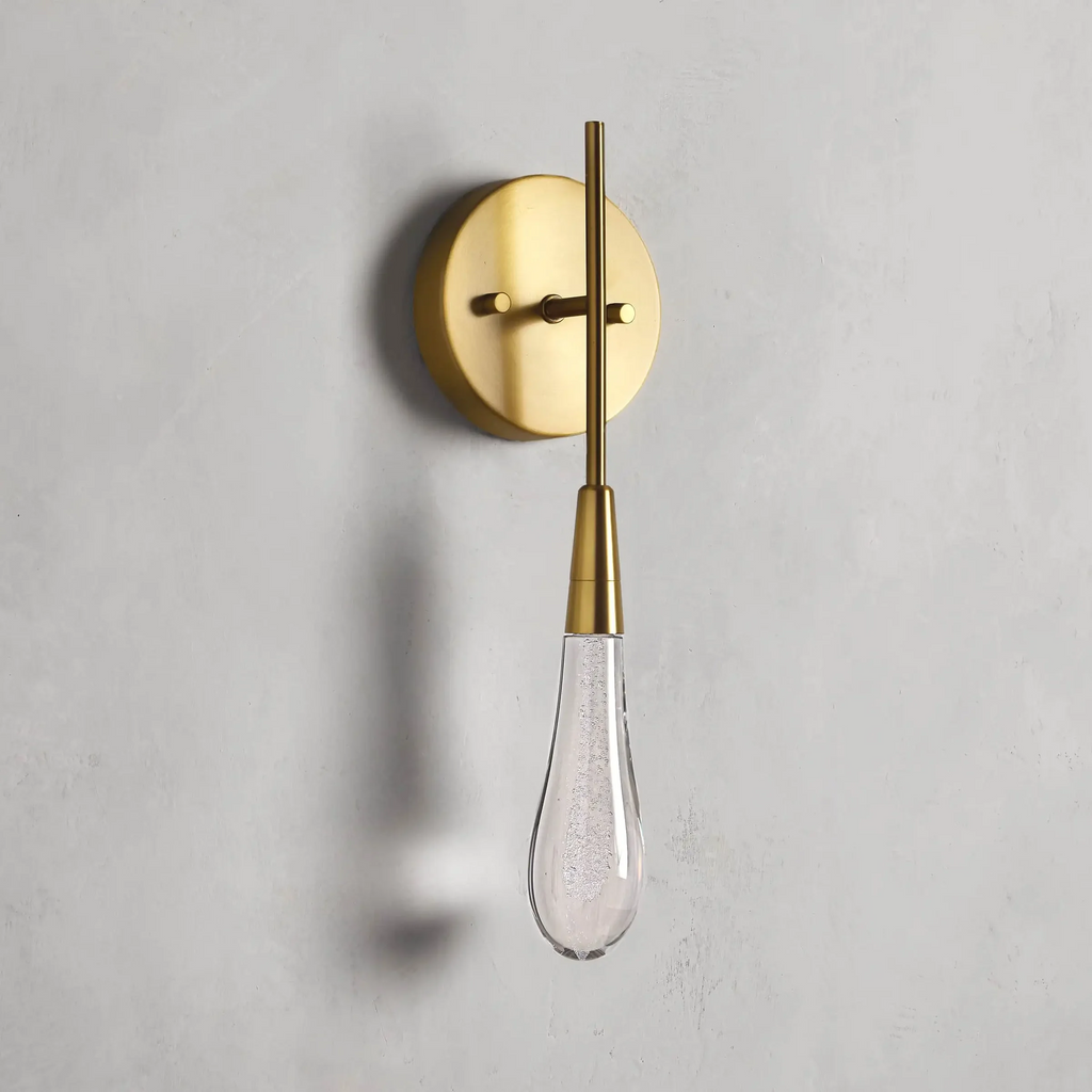 Soltaire Crystal Wall Sconce 5-Inchw