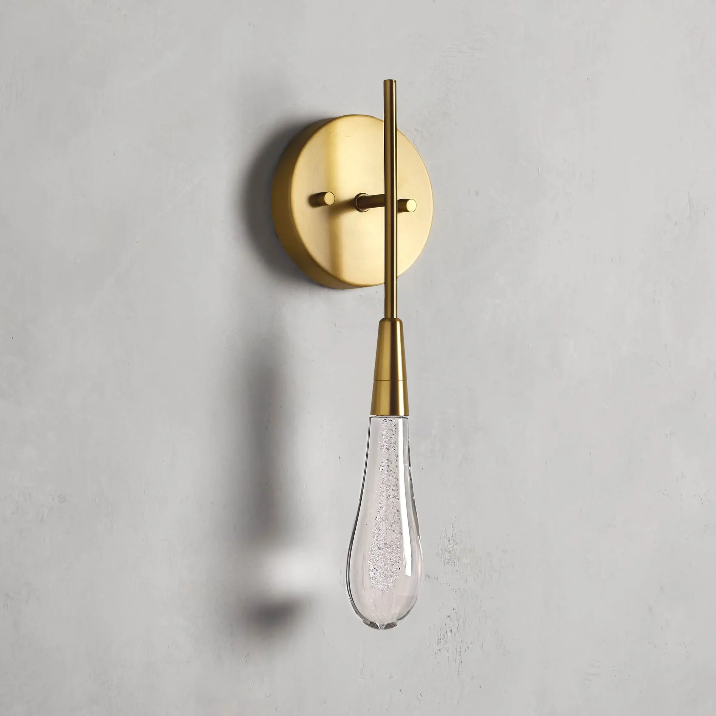 Soltaire Crystal Wall Sconce 5-Inchw