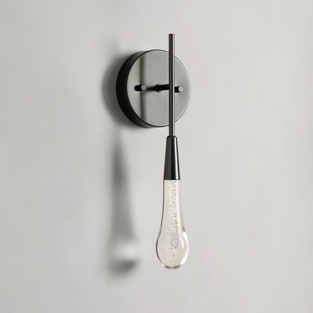 Soltaire Crystal Wall Sconce 5-Inchw