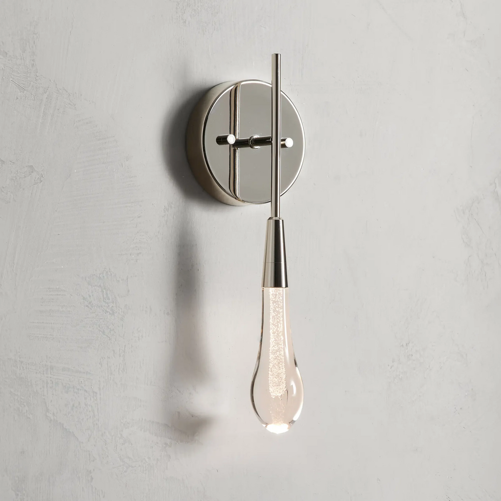 Soltaire Crystal Wall Sconce 5-Inchw