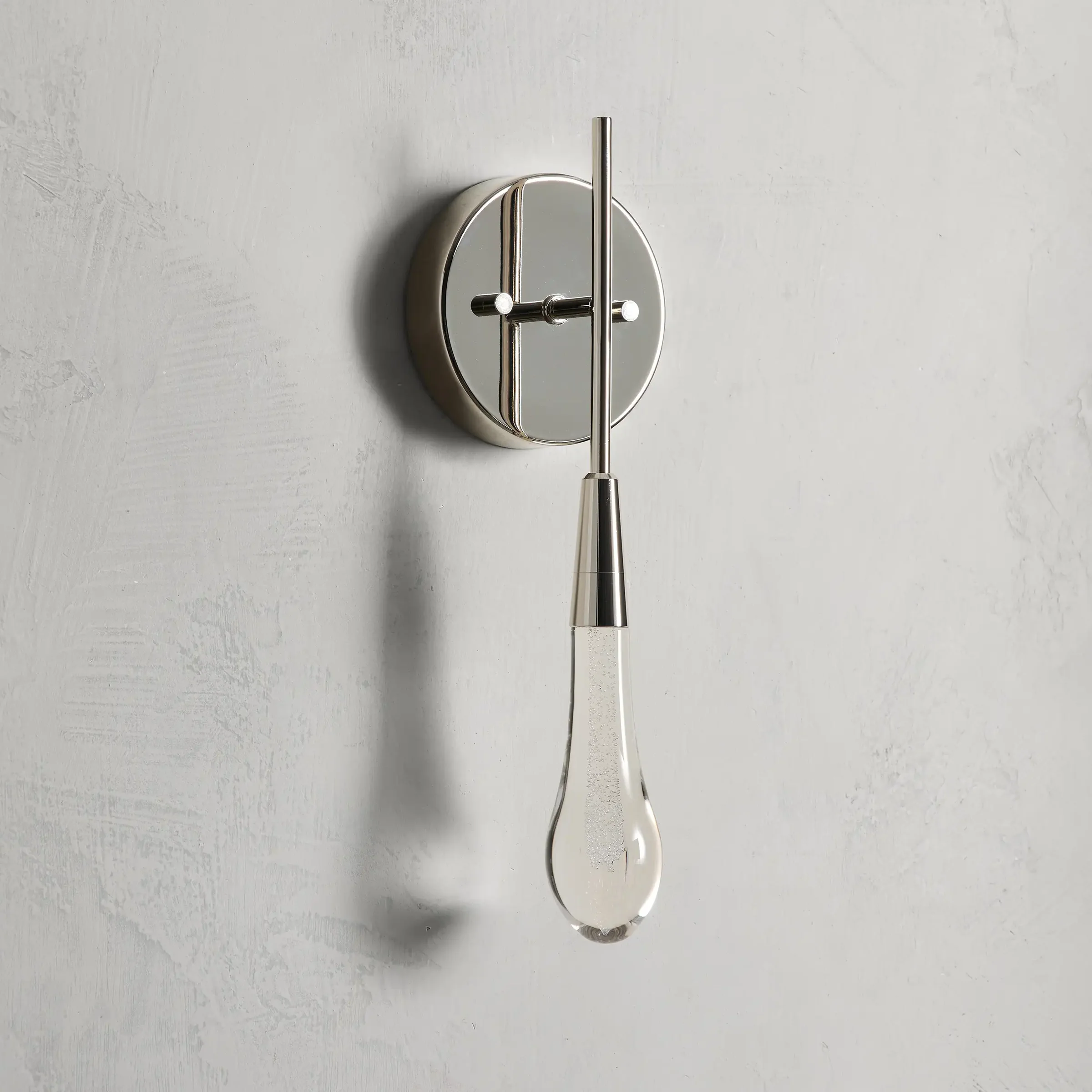 Soltaire Crystal Wall Sconce 5-Inchw