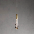 Soltaire Crystal Pendant 1 Light 2 Lights