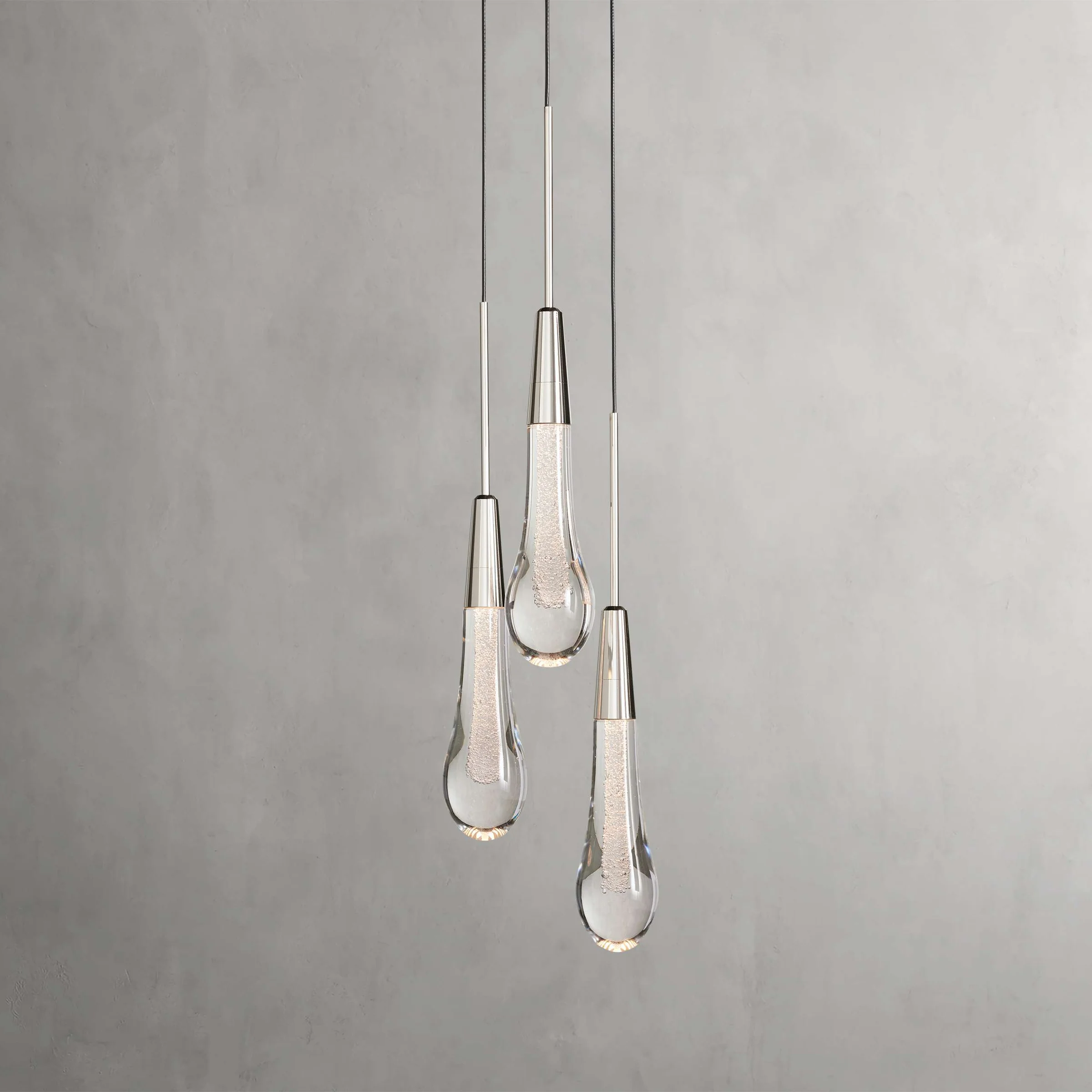 Soltaire Cluster Crystal Pendant 3 Light 5 Light 7light
