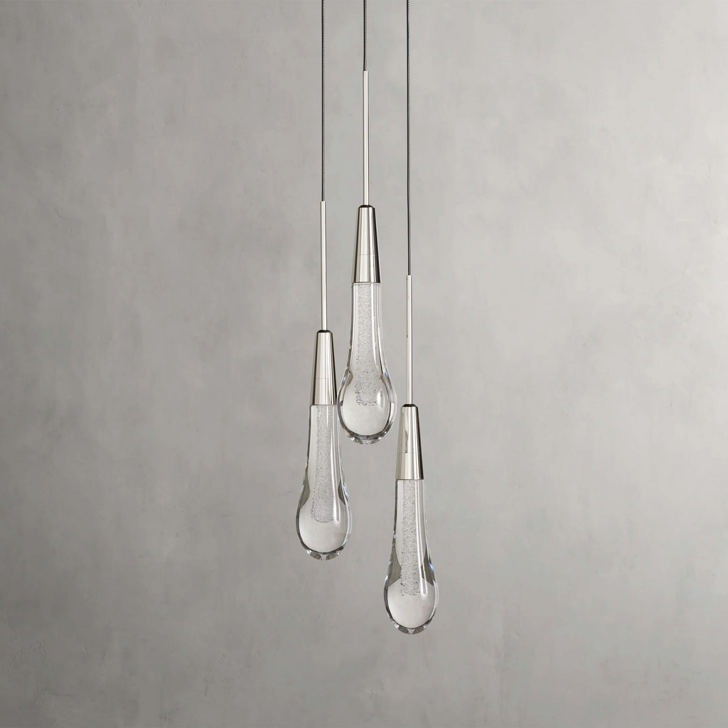 Soltaire Cluster Crystal Pendant 3 Light 5 Light 7light