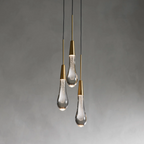 Soltaire Cluster Crystal Pendant 3 Light 5 Light 7light
