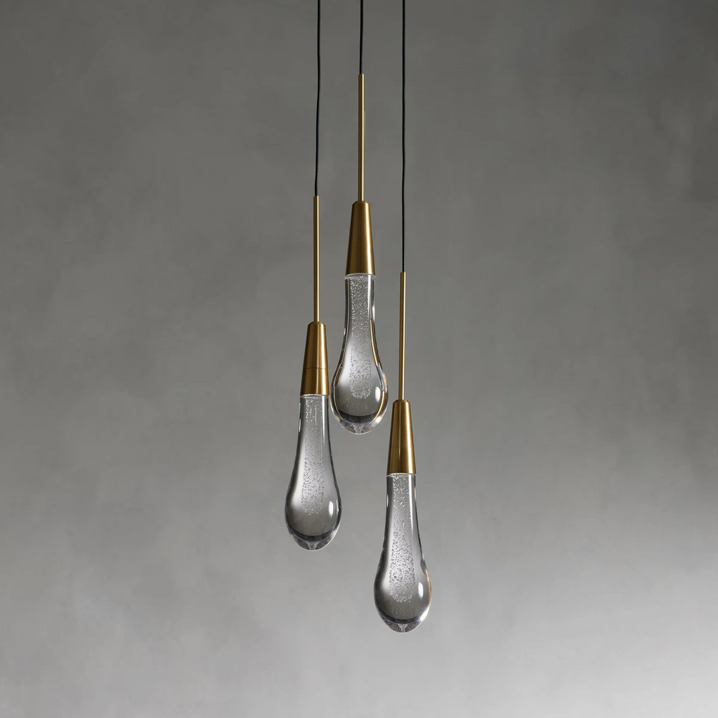 Soltaire Cluster Crystal Pendant 3 Light 5 Light 7light