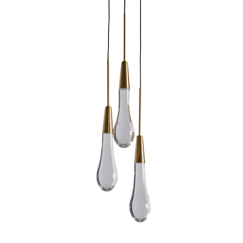 Soltaire Cluster Crystal Pendant 3 Light 5 Light 7light