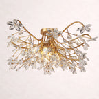 Crystal Flowers Fiore Flushmount 32''