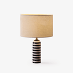 Tuxedo Marble Table Lamp