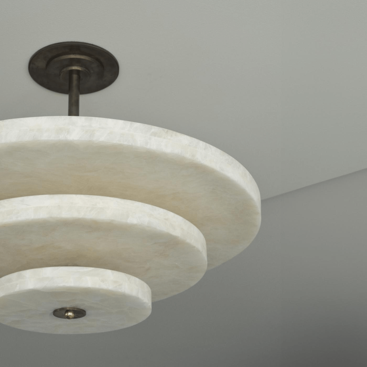 Ice Queen Alabaster Chandelier