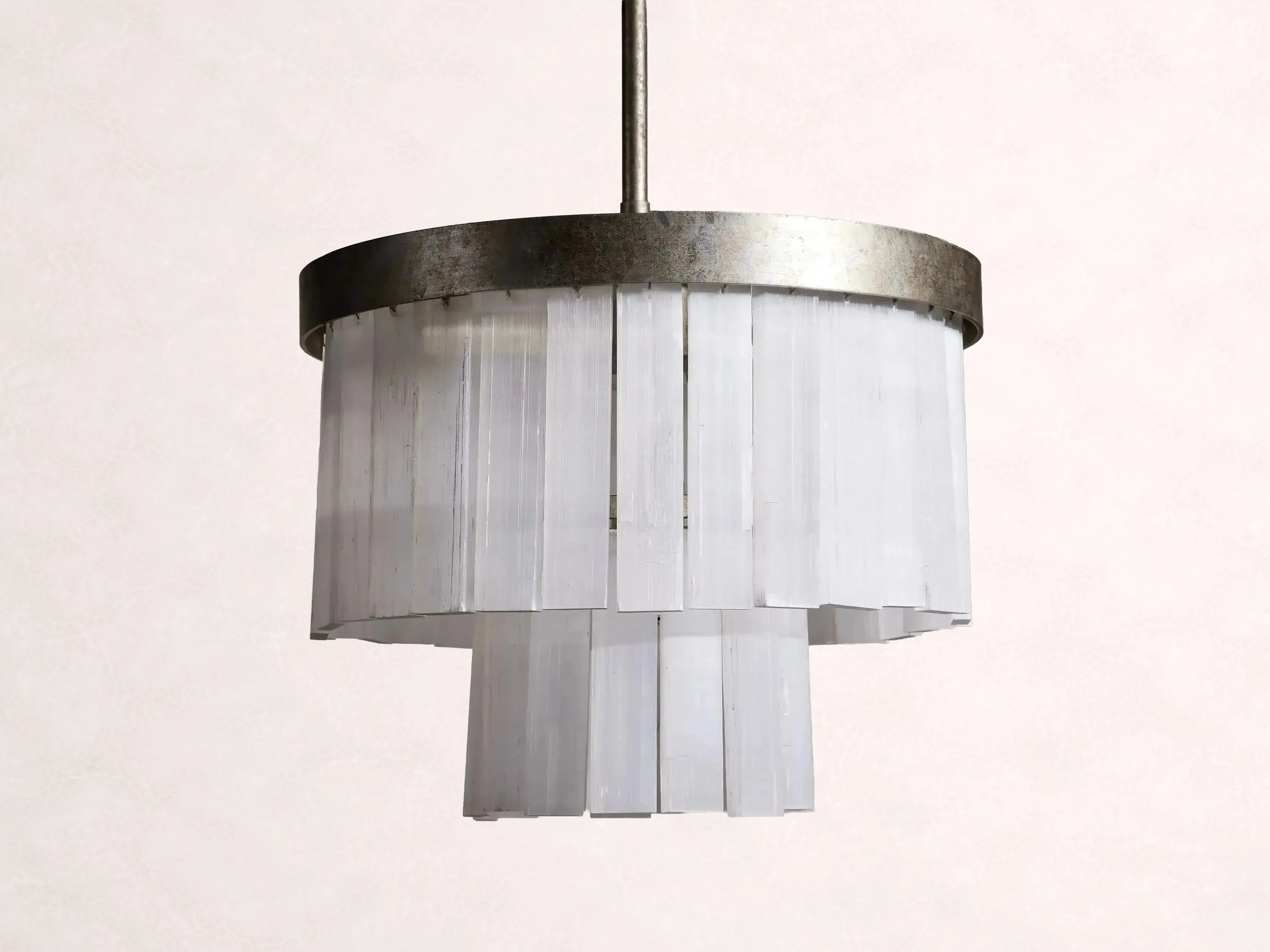 Cameron 4 Tier Selenite Chandelier