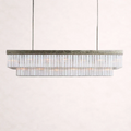 Cameron Rectangular Alabaster Chandelier