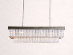 Cameron Rectangular Alabaster Chandelier