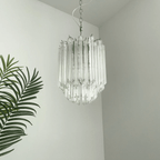 Transparant Murano Prism Chandelier