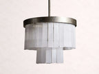 Cameron 2 Tier Selenite Chandelier