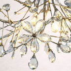 Crystal Flowers Fiore Flushmount 32''
