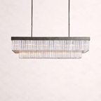 Cameron Rectangular Selenite Chandelier