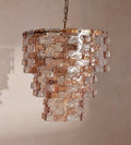 Iona Glass Chandelier 25-Inchw