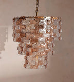 Iona Glass Chandelier 25-Inchw