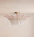Treviso Semi-Flush, Pink